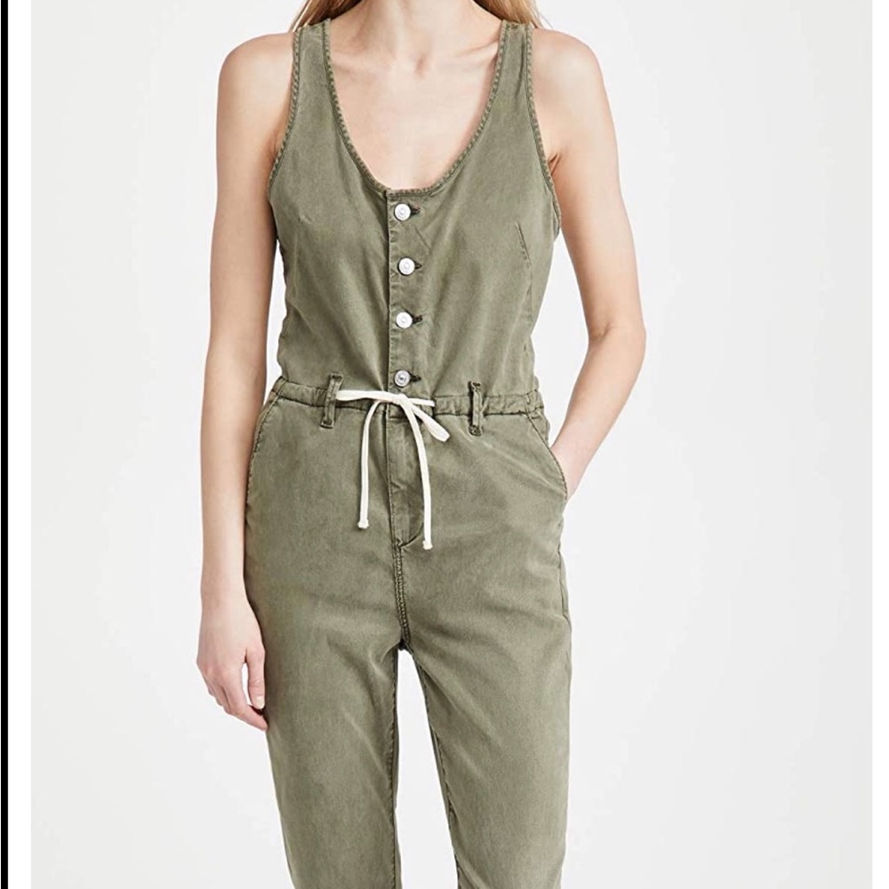 Paige Christy Olive Green Jumpsuit